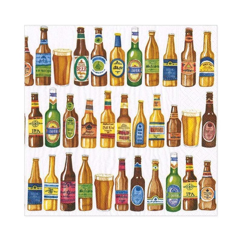 caspari 99 Bottles Paper Luncheon Napkins - 20 Per Package