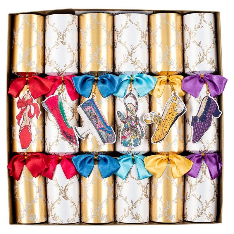 caspari A History of Shoes Celebration Crackers - 6 Per Box