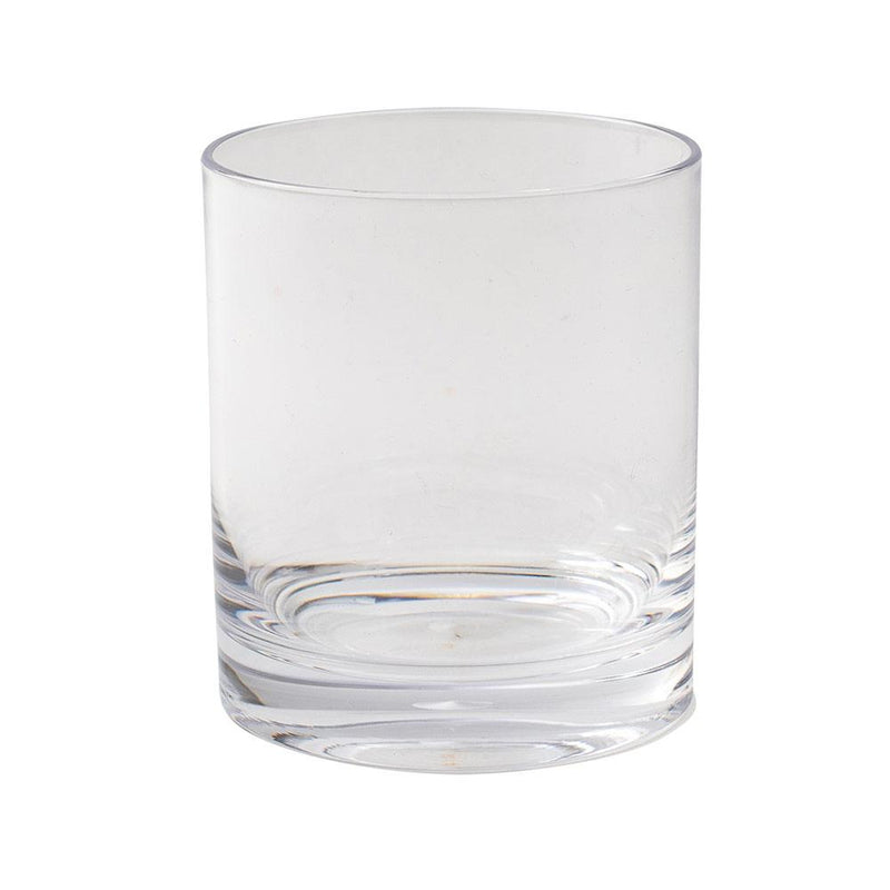 caspari Acrylic 14oz On the Rocks Highball Glass in Crystal Clear - 1 Each