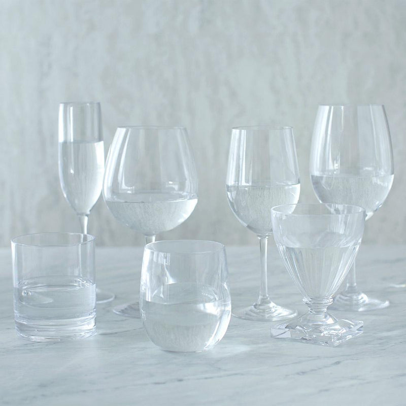 Caspari Acrylic 20.5oz Wine Glasses In Crystal Clear - 1 Each