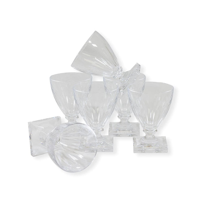 Caspari Acrylic 8.5 Oz. Wine Goblet In Crystal Clear - 1 Each