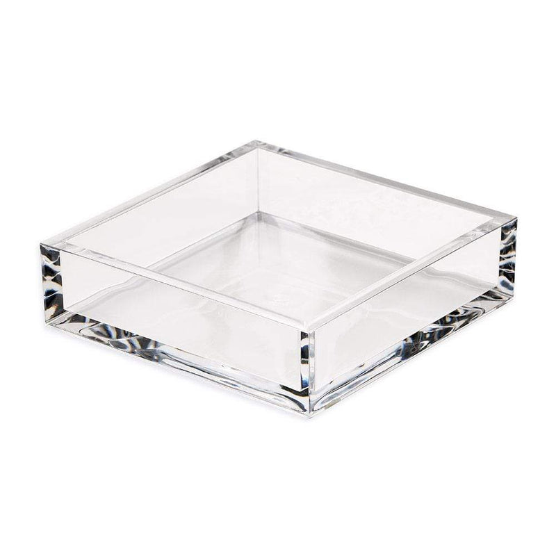 Caspari Acrylic Luncheon Napkin Holder In Crystal Clear - 1 Each