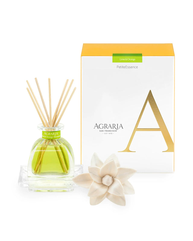 caspari Agraria Petite Essence Diffuser in Lime & Orange - 1 Each
