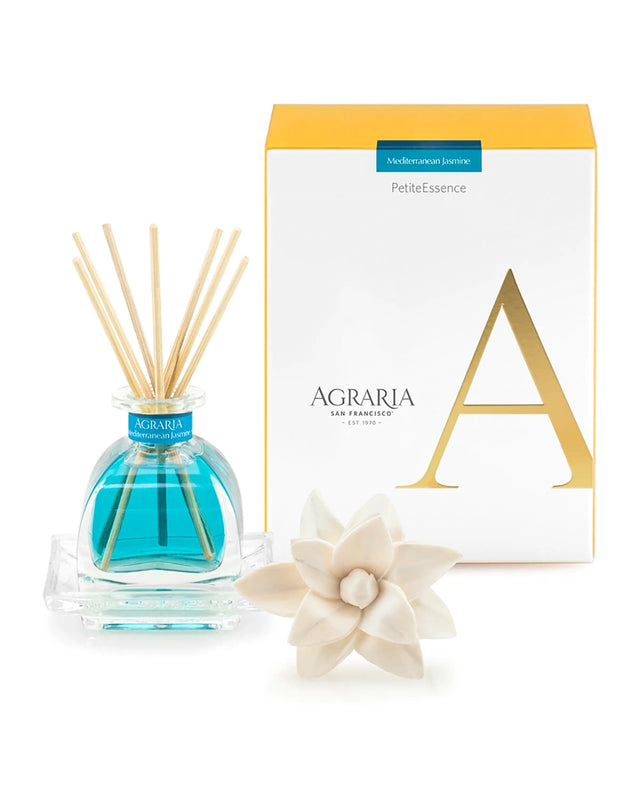 caspari Agraria Petite Essence Diffuser in Mediterranean Jasmine - 1 Each