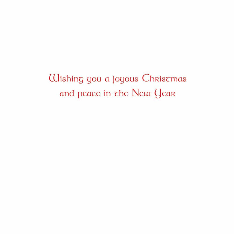 Caspari Angel Lying On A Cloud With Star Large Boxed Christmas Cards - 15 Cards & 15 Envelopes