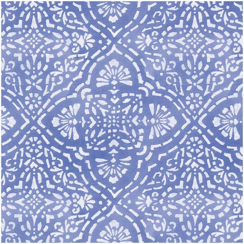 Caspari Annika Ceramic Blue Gift Wrapping Paper - 30 X 8' Roll