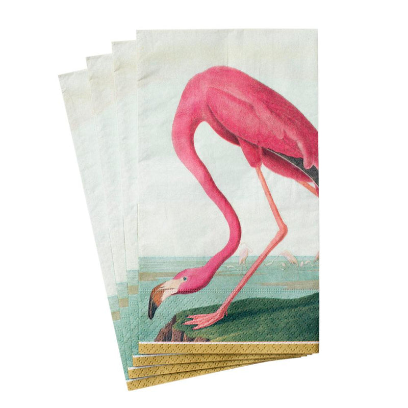 Caspari Audubon Birds Paper Guest Towel Napkins - 15 Per Package