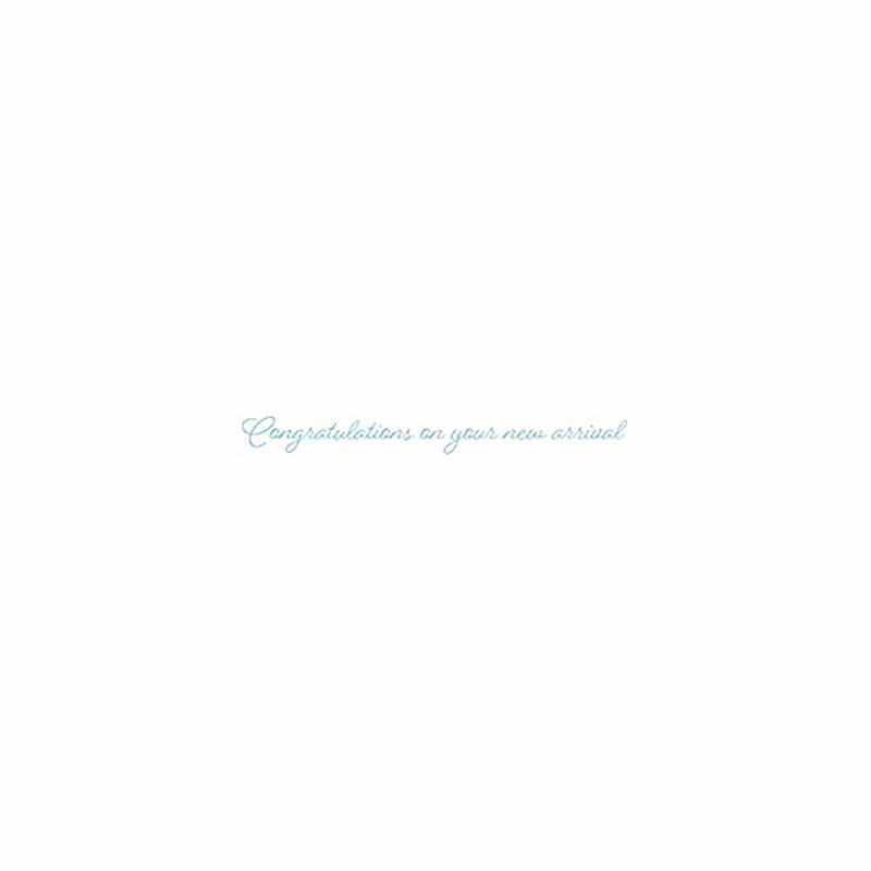 Caspari Baby - Set Of Six Greeting Cards And Envelopes