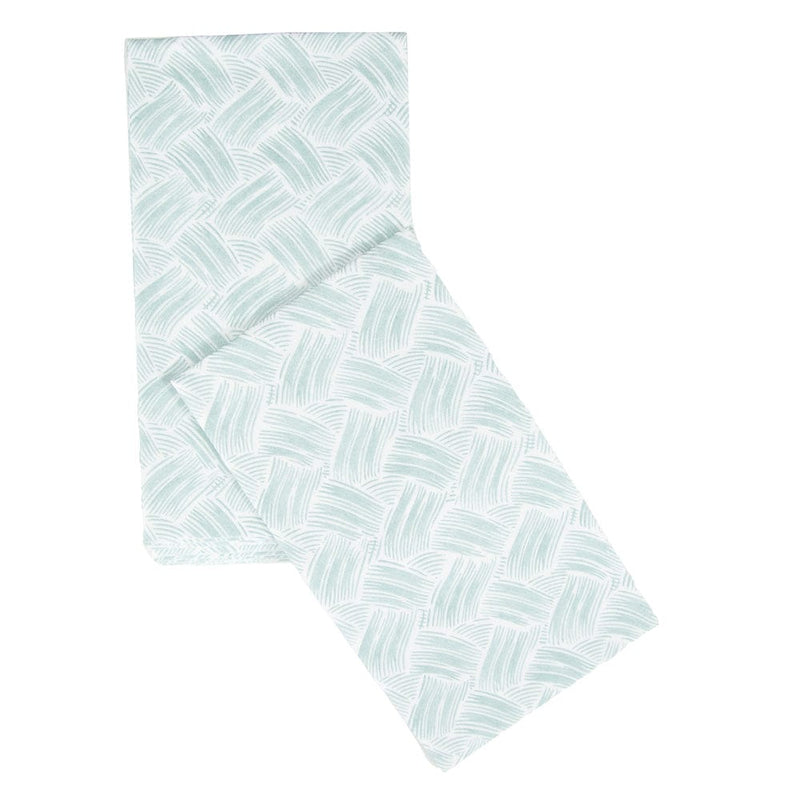 Caspari Basketry Mist Paper Linen Guest Towel Napkins - 12 Per Package