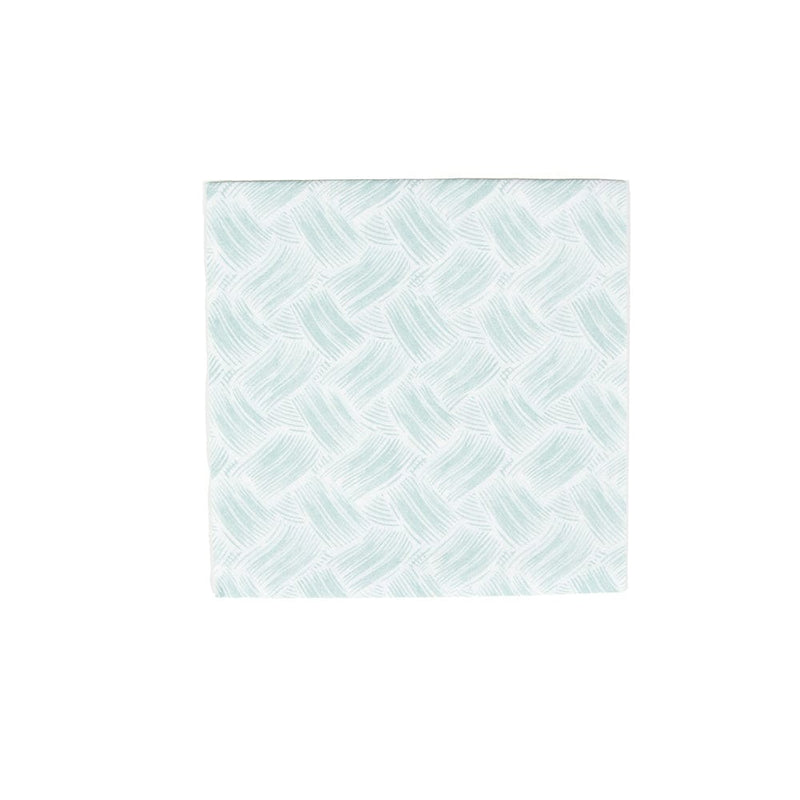 caspari Basketry Mist Paper Linen Luncheon Napkins - 15 Per Package