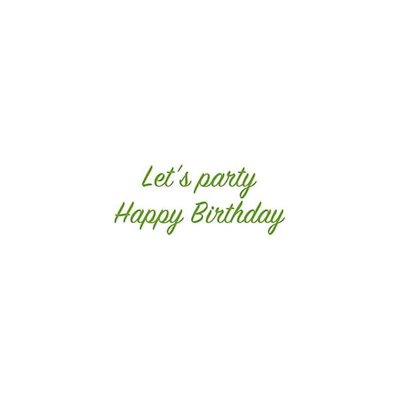 Caspari Birthday Party Animals - Set Of Six Greeting Cards And Envelopes