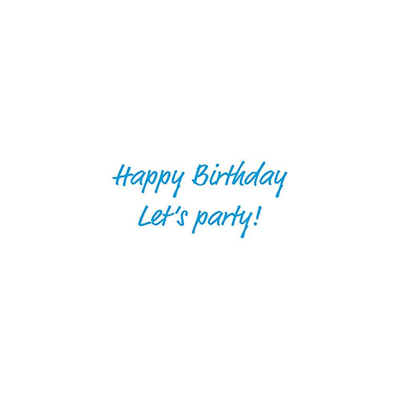 Caspari Birthday Party Animals - Set Of Six Greeting Cards And Envelopes