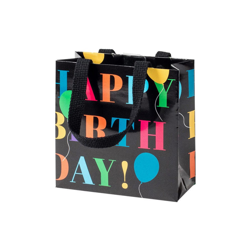 caspari Birthday Surprise Small Square Gift Bags - 1 Each