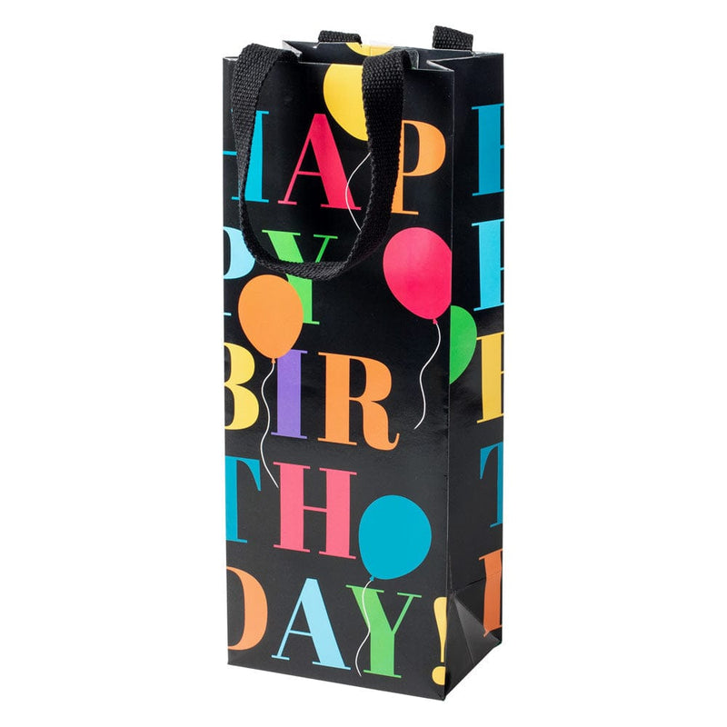 caspari Birthday Surprise Wine & Bottle Gift Bags - 1 Each