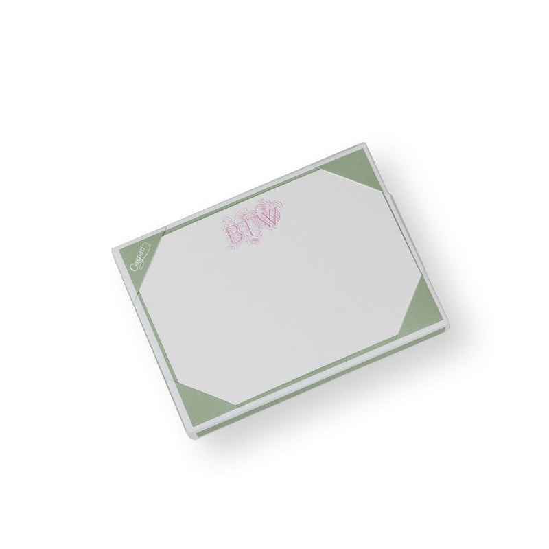 caspari By The Way Correspondence Cards - 12 Per Package