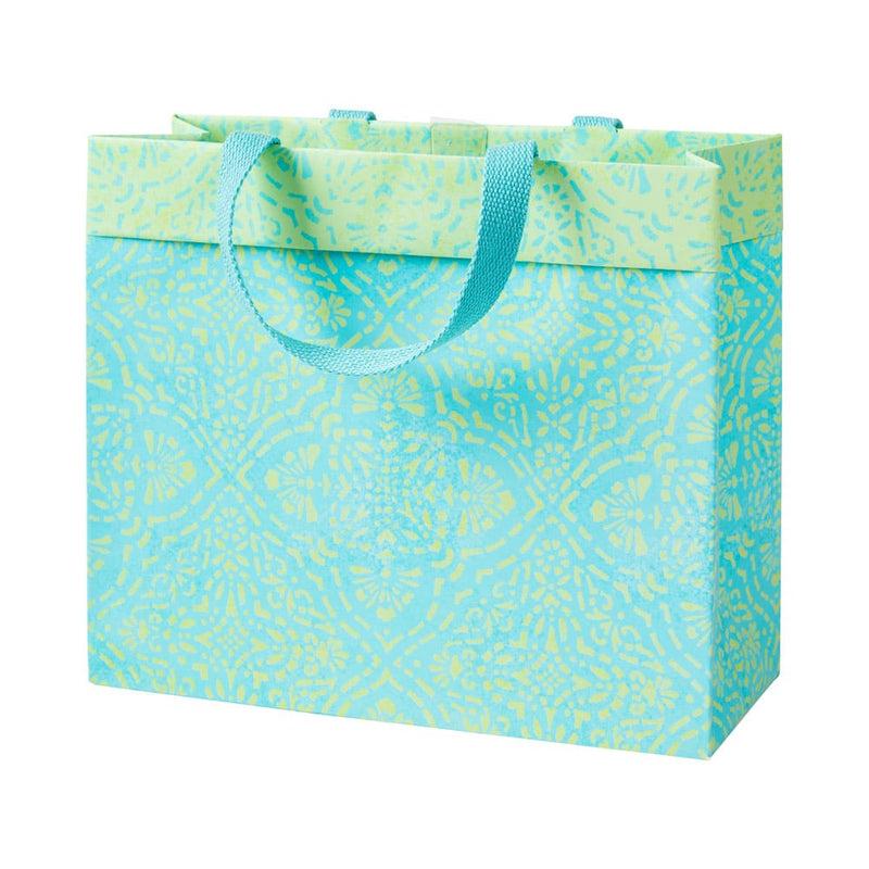 caspari Annika Turquoise Large Gift Bags - 1 Each