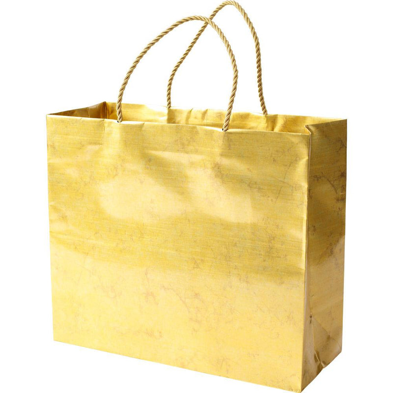 caspari Antique Gold Large Gift Bag - 1 Each