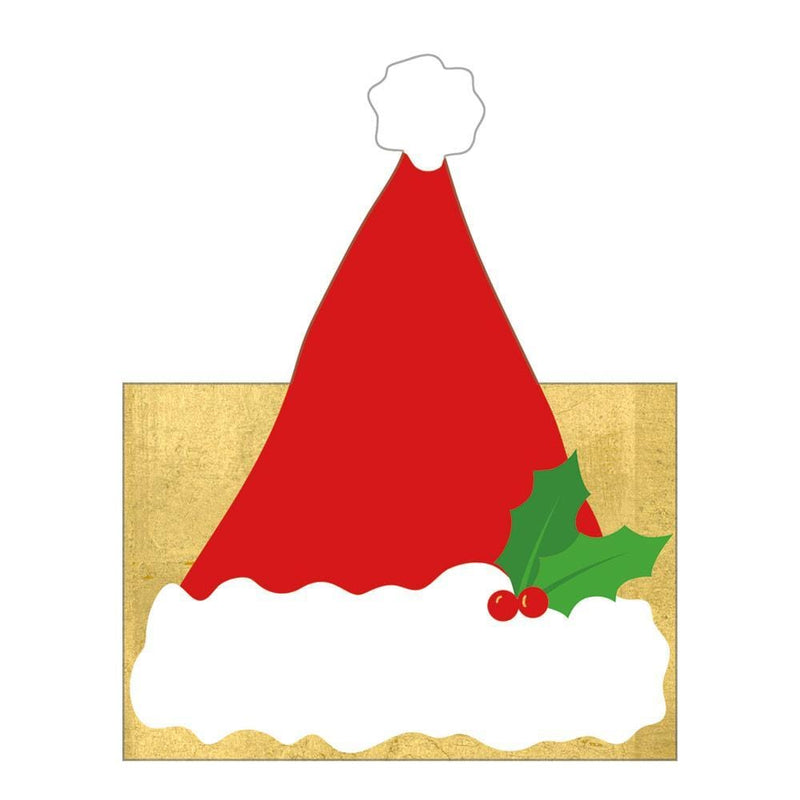 Caspari Be Merry Die-Cut Place Cards - 8 Per Package