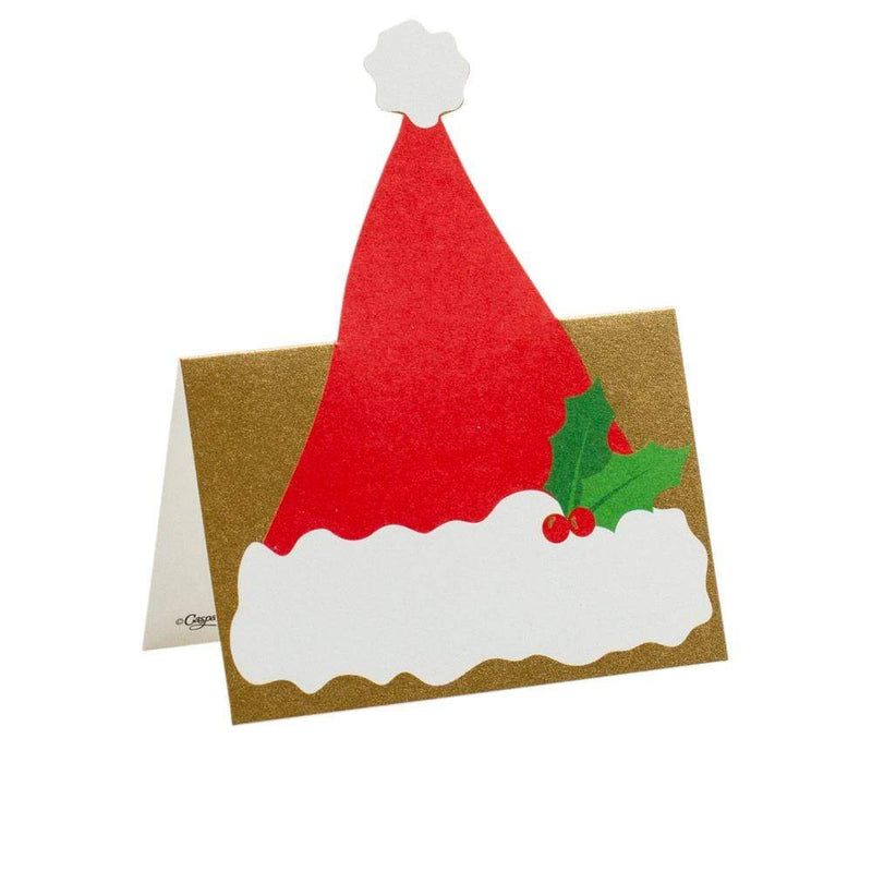 caspari Be Merry Die-Cut Place Cards - 8 Per Package
