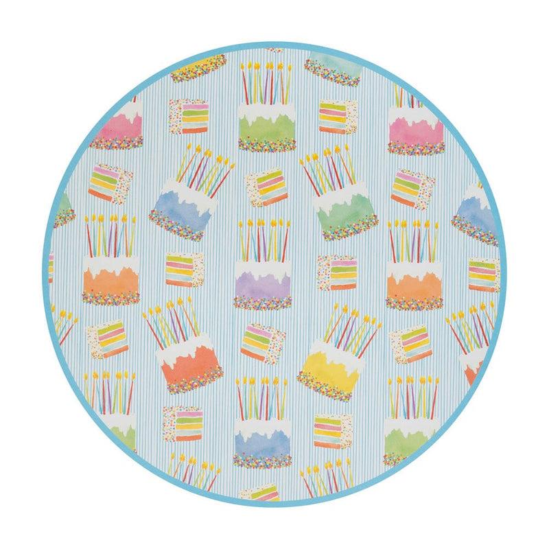 Caspari Birthday Cake Placemats - 12 Per Package