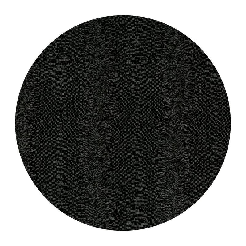 caspari Black Lizard Felt-Backed Placemats - 2 Each