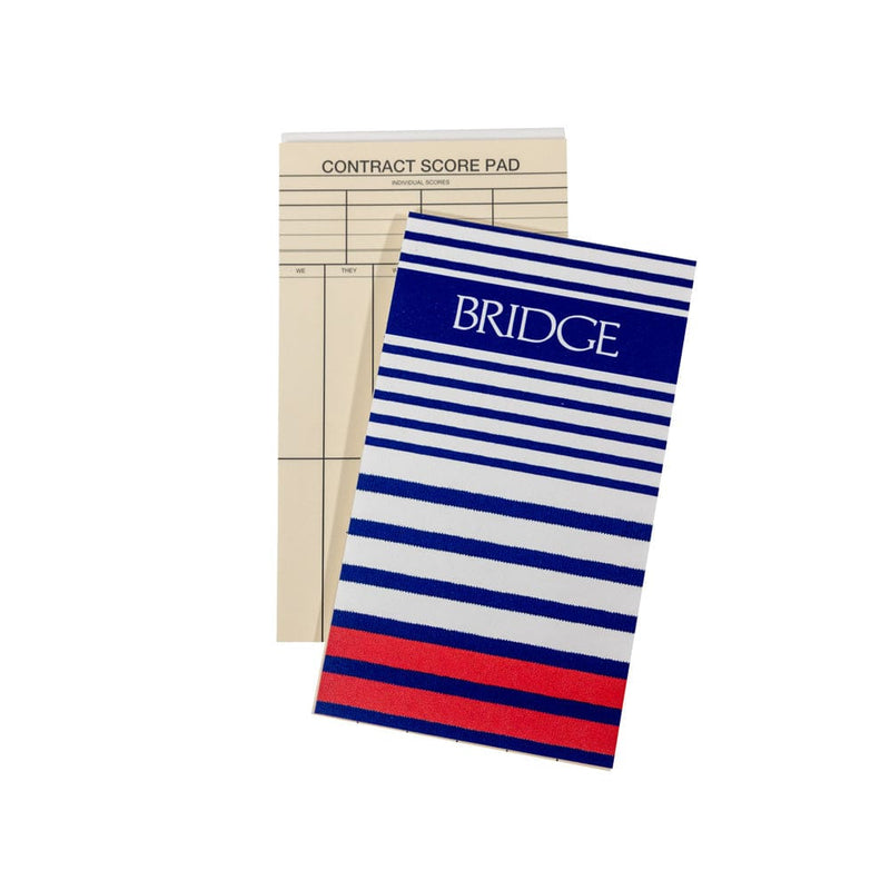Caspari Breton Stripe Bridge Score Pads - 1 Each