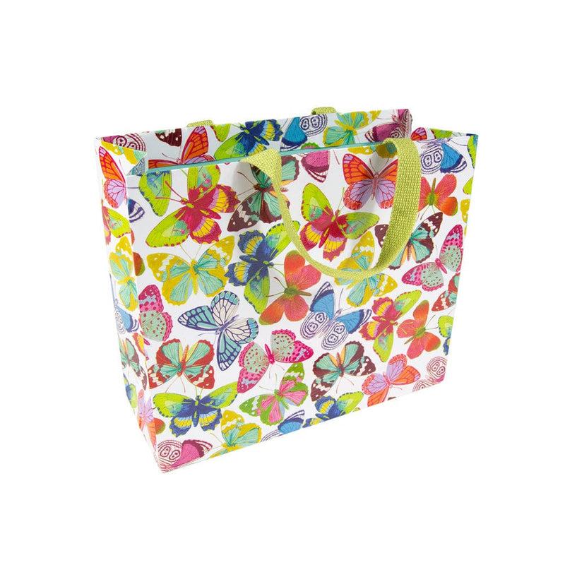 Caspari Butterflies Large Gift Bags - 1 Each