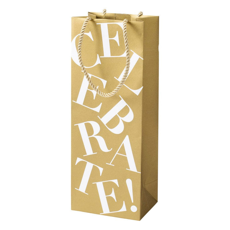 caspari Celebrate Wine & Bottle Gift Bags - 1 Each