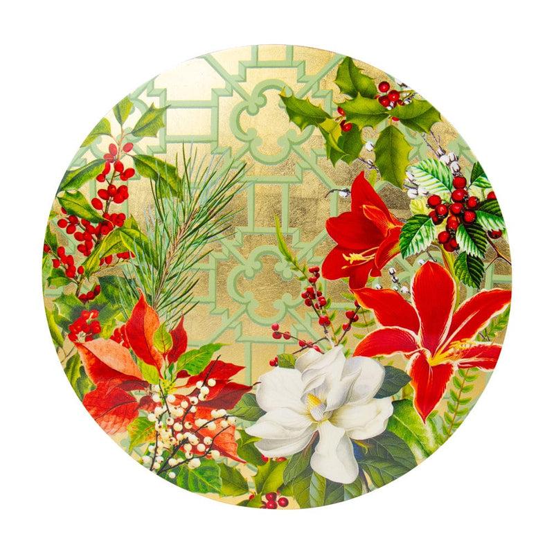 caspari Christmas Garden Placemats - 1 Each