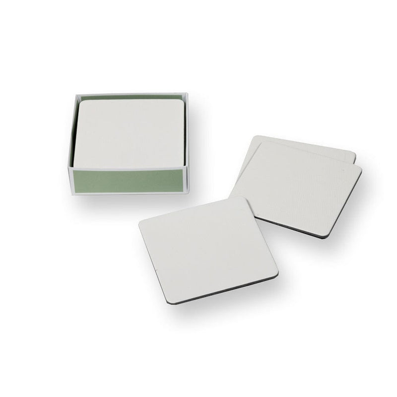 Caspari Cream Lizard Coasters - 8 Per Package