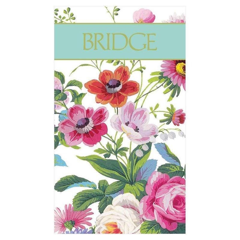 Caspari Edwardian Garden Bridge Score Pad - 1 Each