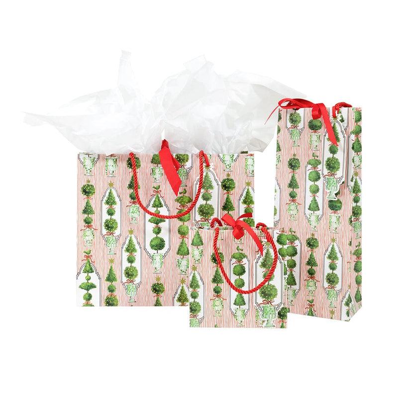 Caspari Eloise Red Gift Bags