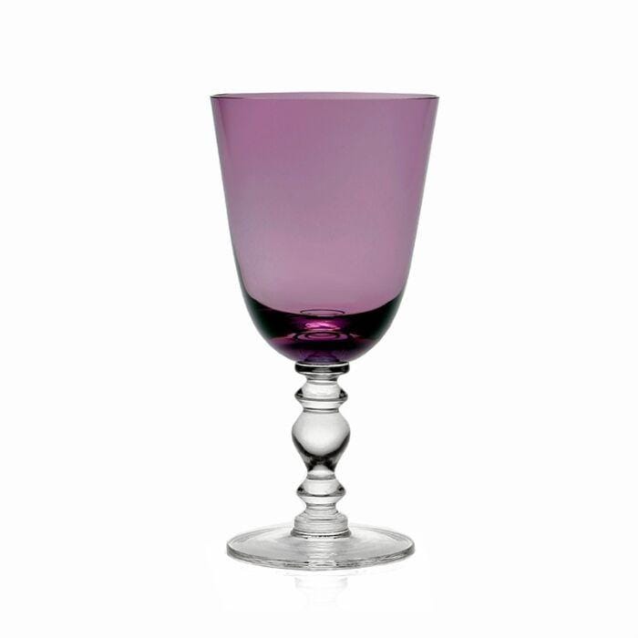 Caspari Fanny Goblet In Amethyst