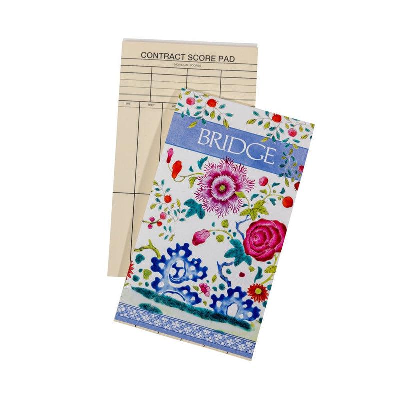 Caspari Floral Porcelain Bridge Score Pads - 1 Each