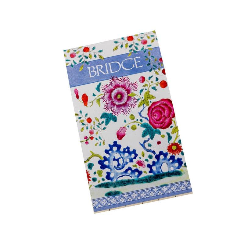 caspari Floral Porcelain Bridge Score Pads - 1 Each
