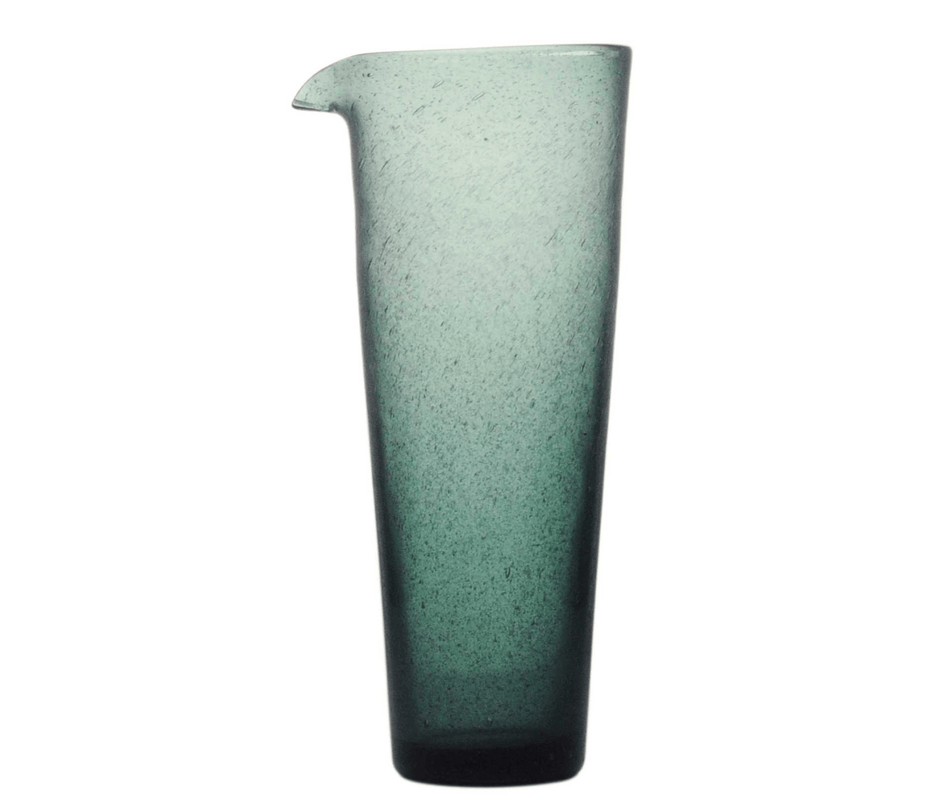 caspari Glass Jug in Avio