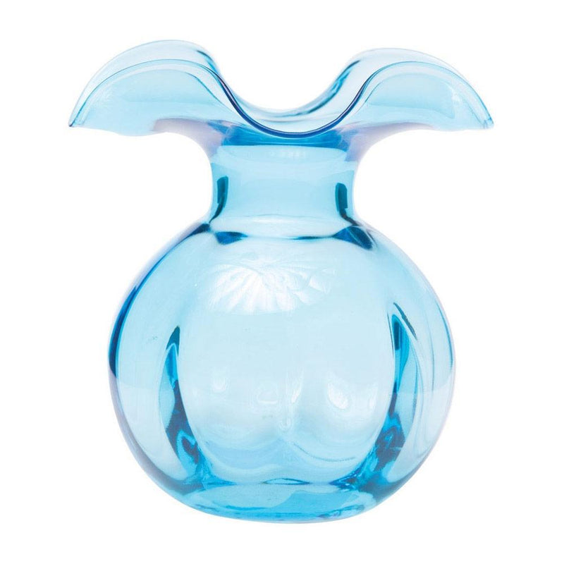 caspari Hibiscus Bud Vase in Aqua - 1 Each
