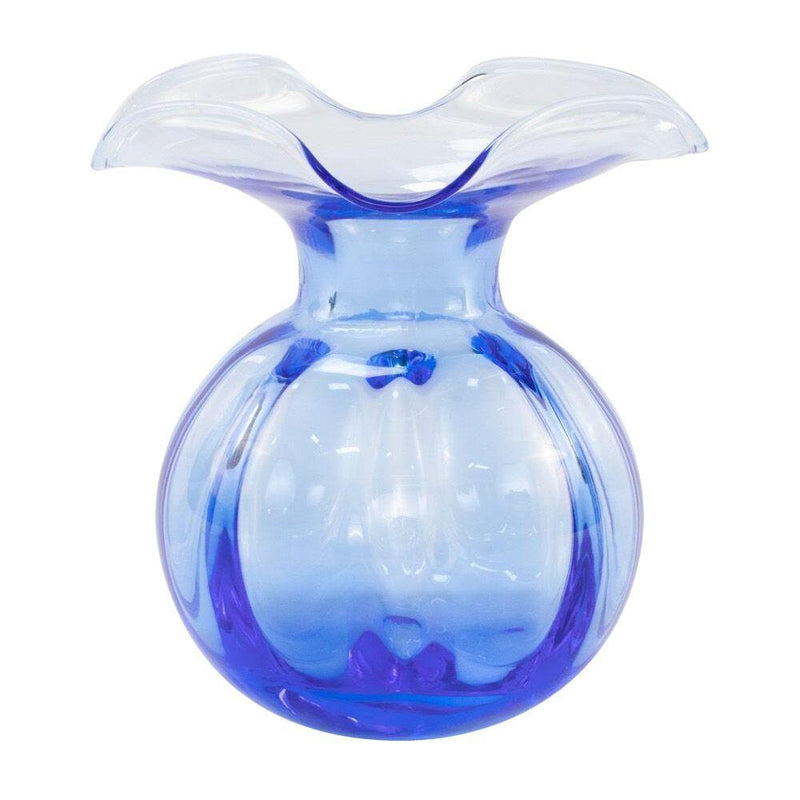 caspari Hibiscus Bud Vase in Cobalt - 1 Each