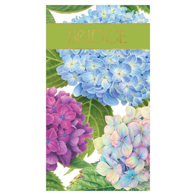 caspari Hydrangea Garden Bridge Score Pad - 1 Each
