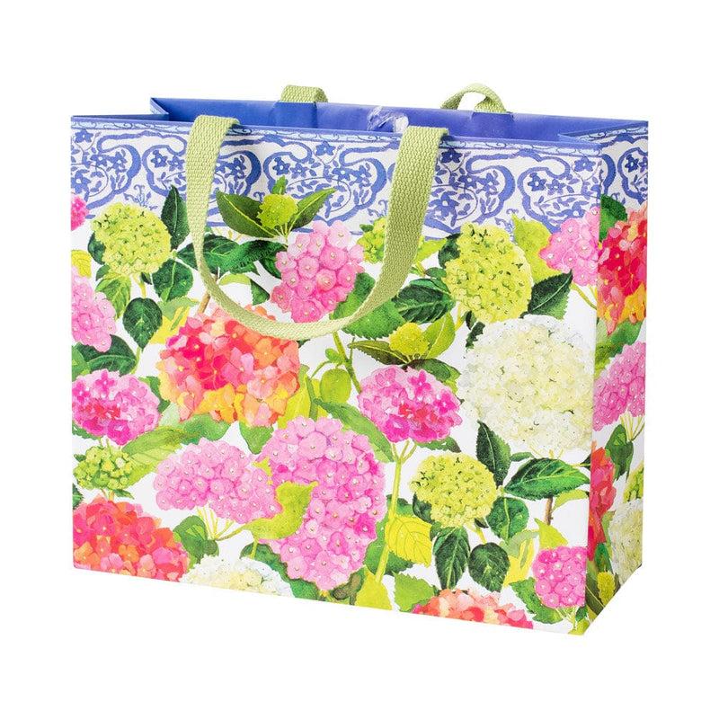 caspari Hydrangea Summer Large Gift Bags - 1 Each