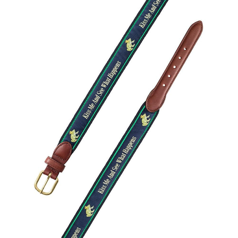 Caspari Kiss Me Quote Belt