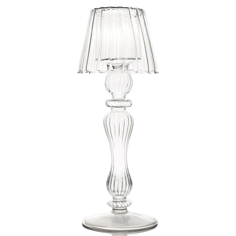 Caspari La Boheme Tea-light - Clear