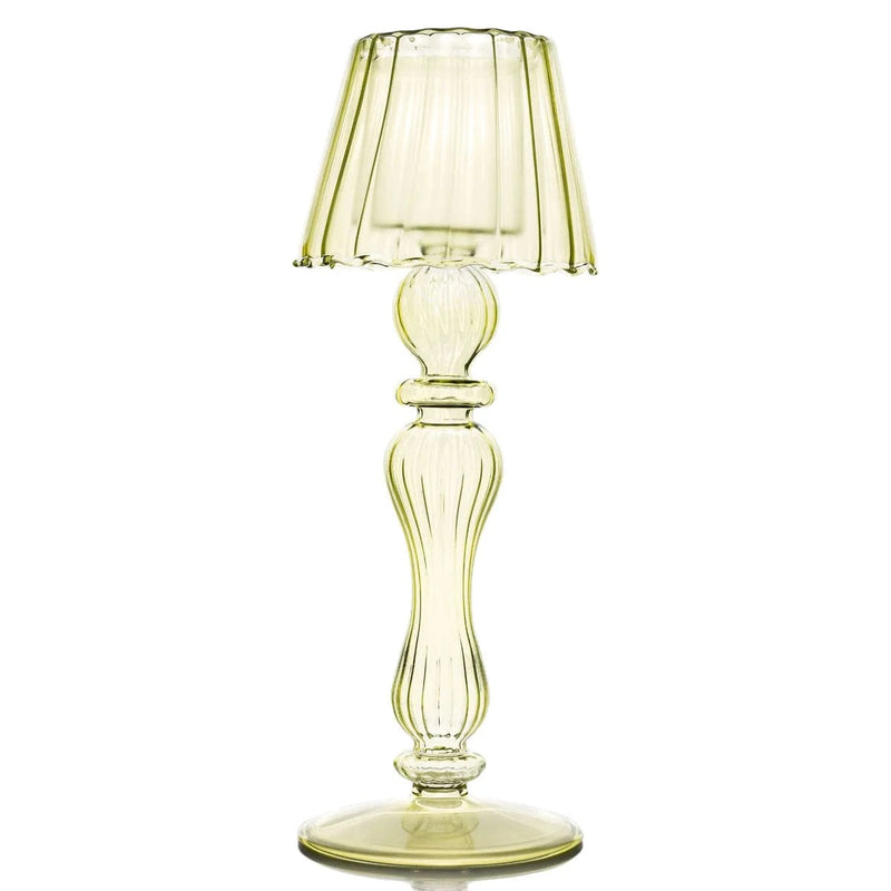 Caspari La Boheme Tea-light - Green