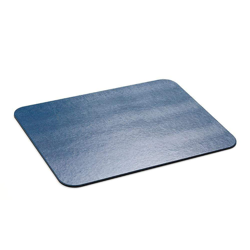 Caspari Lizard Felt-Backed Placemat In Navy - 1 Each
