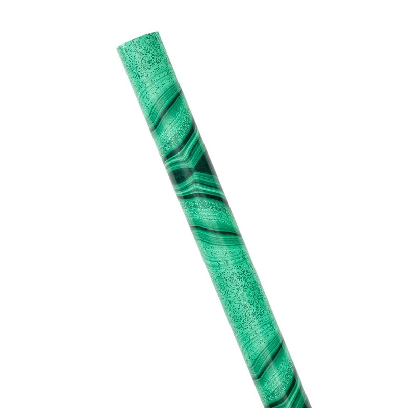 Caspari Malachite Gift Wrapping Paper - 30" X 8' Roll