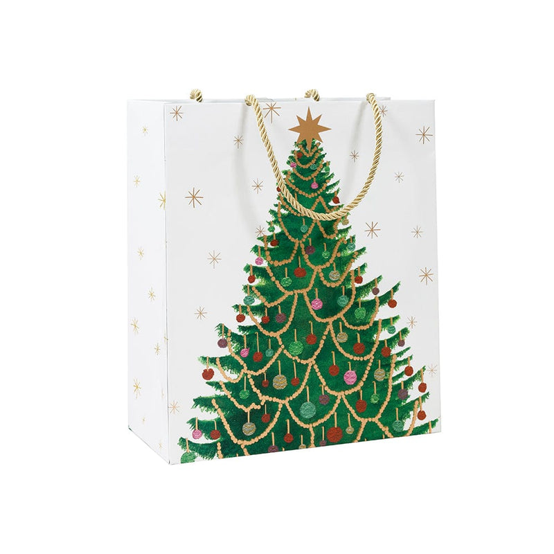 caspari Merry And Bright Large Gift Bag - 1 Each