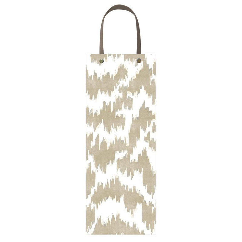Caspari Modern Moiré Wine & Bottle Gift Bag - 1 Each
