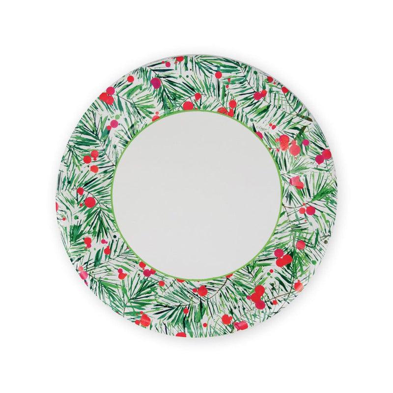 caspari Modern Pine Dinner Plates - 8 Per Package