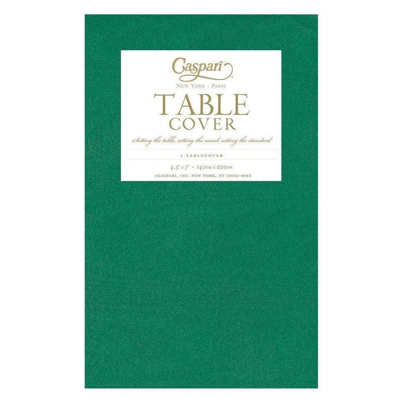 Caspari Moiré Paper Table Cover In Green - 1 Each