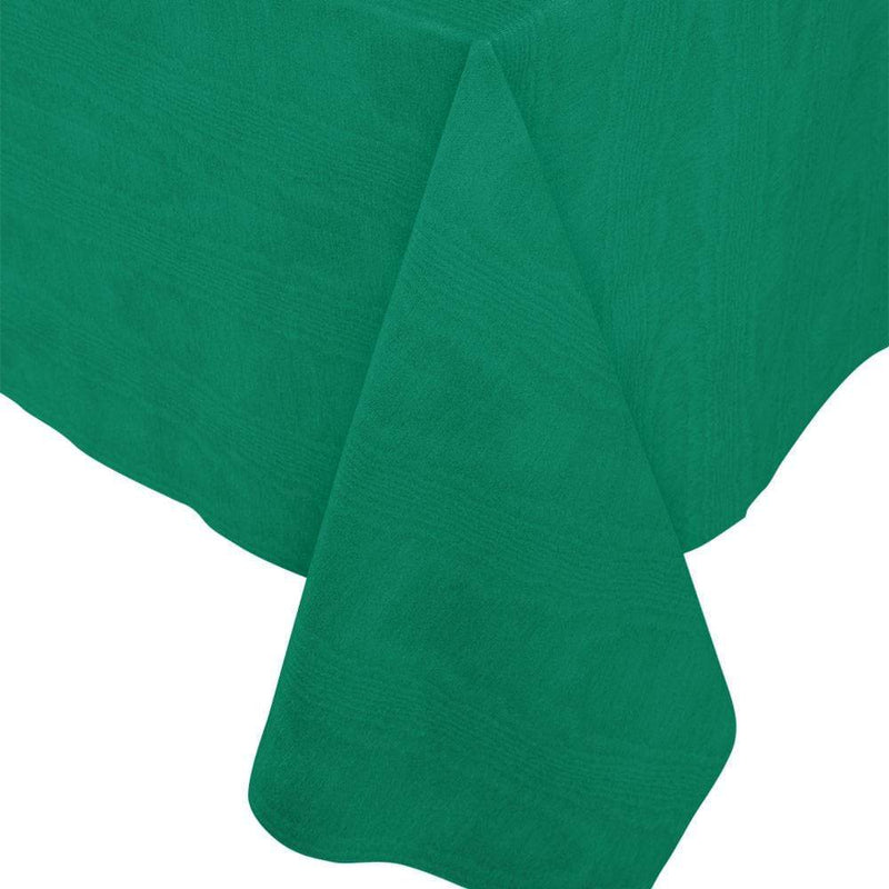 caspari Moiré Paper Table Cover in Green - 1 Each